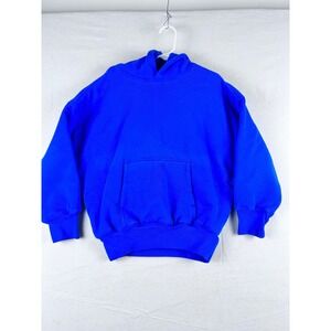 YZY Gap Kids Double Layer Hoodie Blue Small 6-7 Streetwear Cotton 515